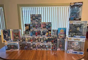 Funko Pop lot Spiderman pokemon Marvel etc