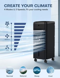 3in1 Portable Evaporative Air Cooler