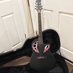 Acoustic Guitar With Case