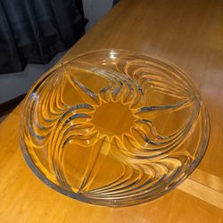 Block Horizon Crystal Platter