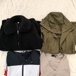 Teddy Jacket, Windbreaker, Coat, etc