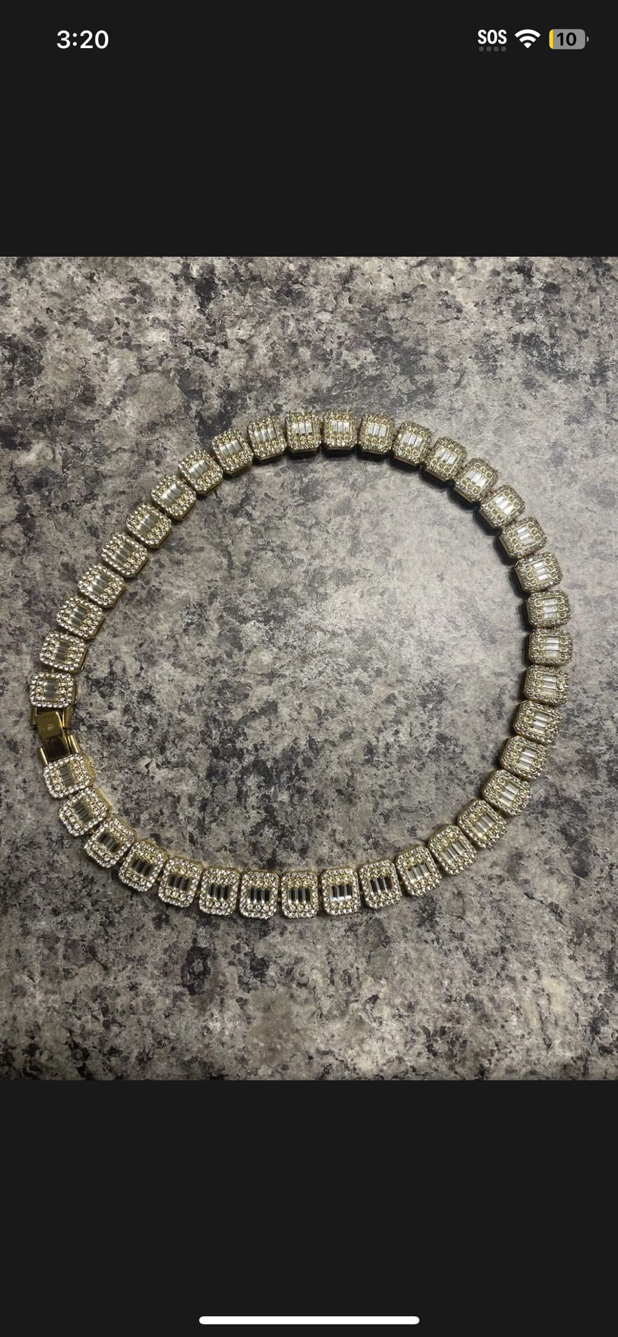 Gold Chain With Diamond 