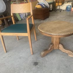 Vintage Table And Chair Home Furniture 