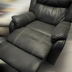 Black Recliner Sofa 