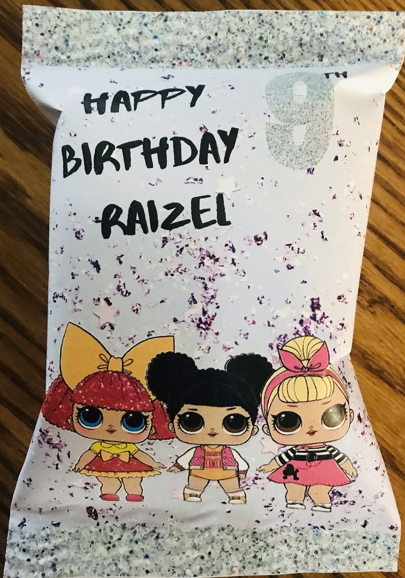 Lol dolls chip bags
