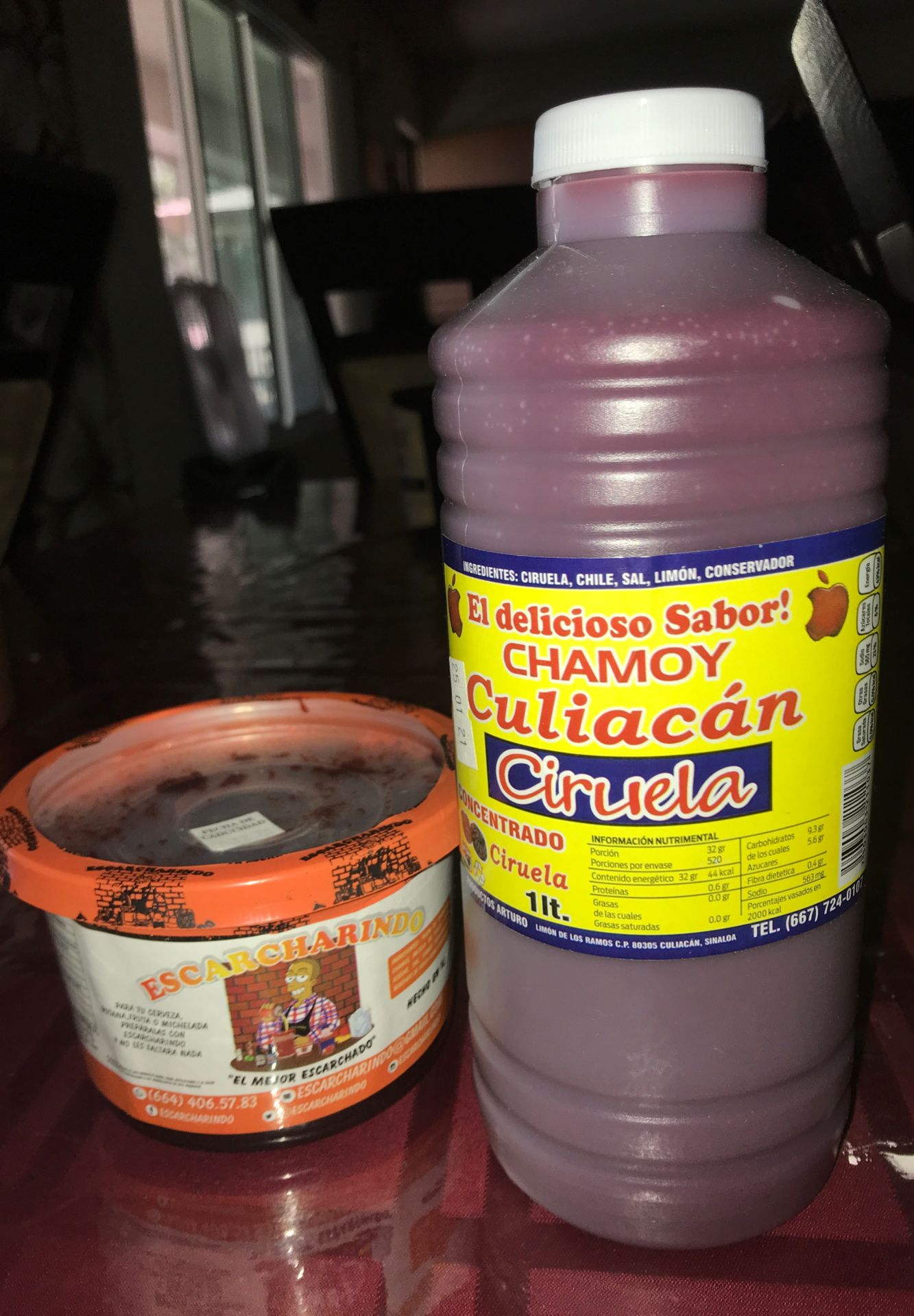MCHELADAS CHAMOY CULIACAN & ESCARCHARINDO $20PARA MICHELADAS, BOTANAS Y FRUTAS