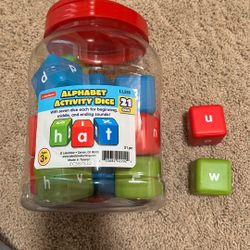 Lakeshore Learning Alphabet Activity Dice 