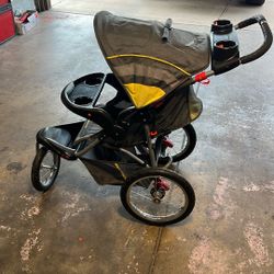 BANY TREND EXPEDITION 3 WHEEL STROLLER 