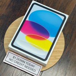 Apple IPad 10th Generation Tablet New -PAYMENTS AVAILABLE-$1 Down Today 