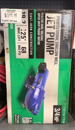 Brand New Everbilt Jet Pump