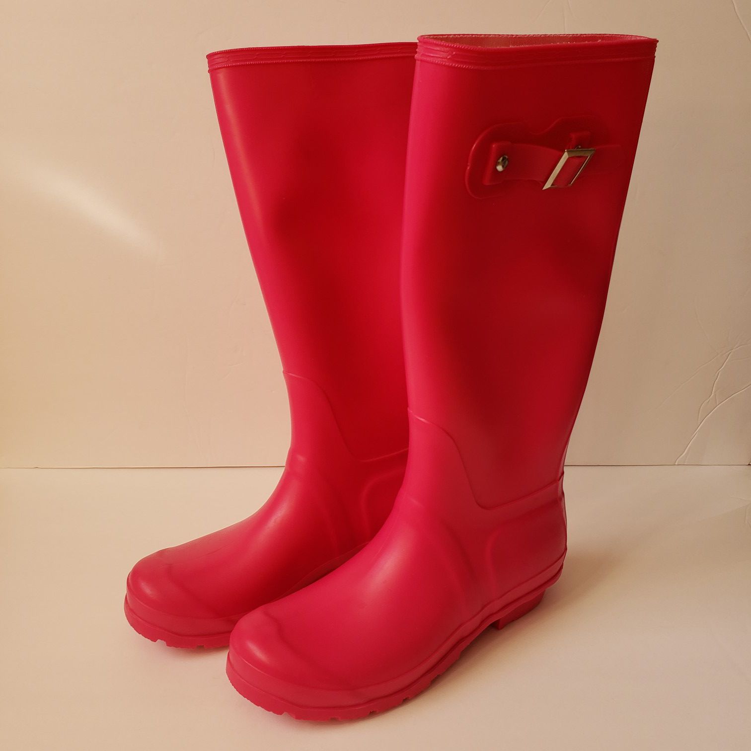 Itasca Pink Rubber Boots