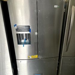 KITCHEN AID 36” FRENCH DOOR REFRIGERATOR STAINLESS STEEL $1200