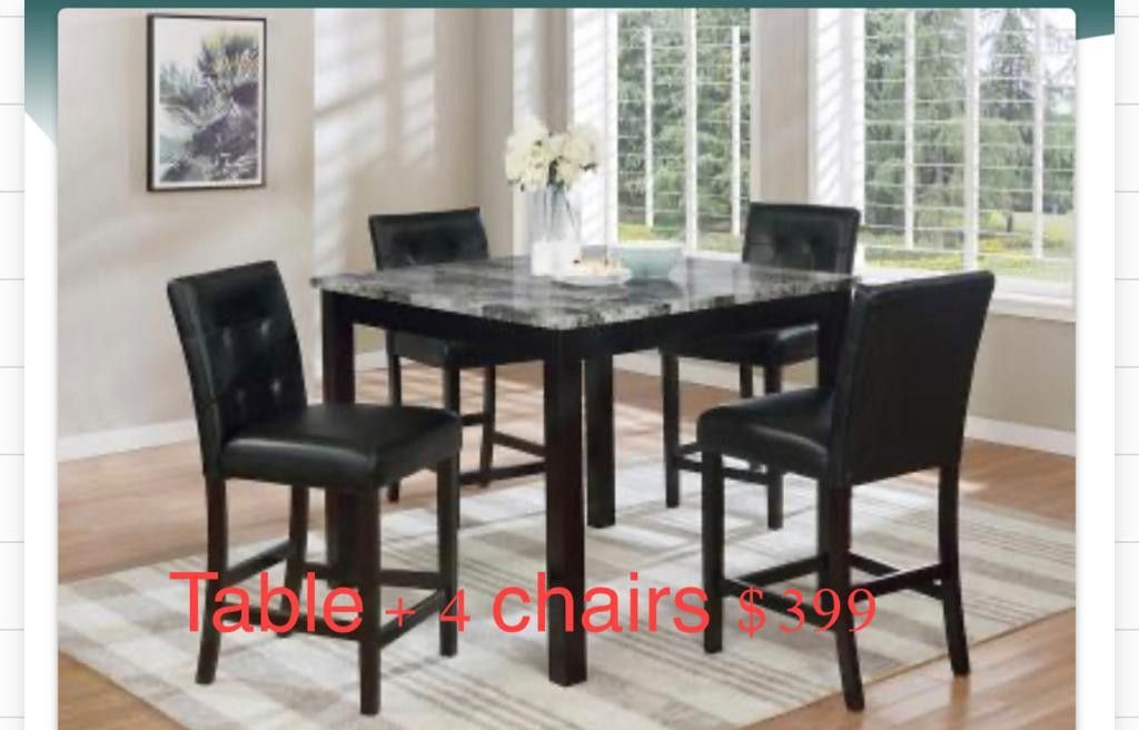 Table 4 Chairs Available In Brown
