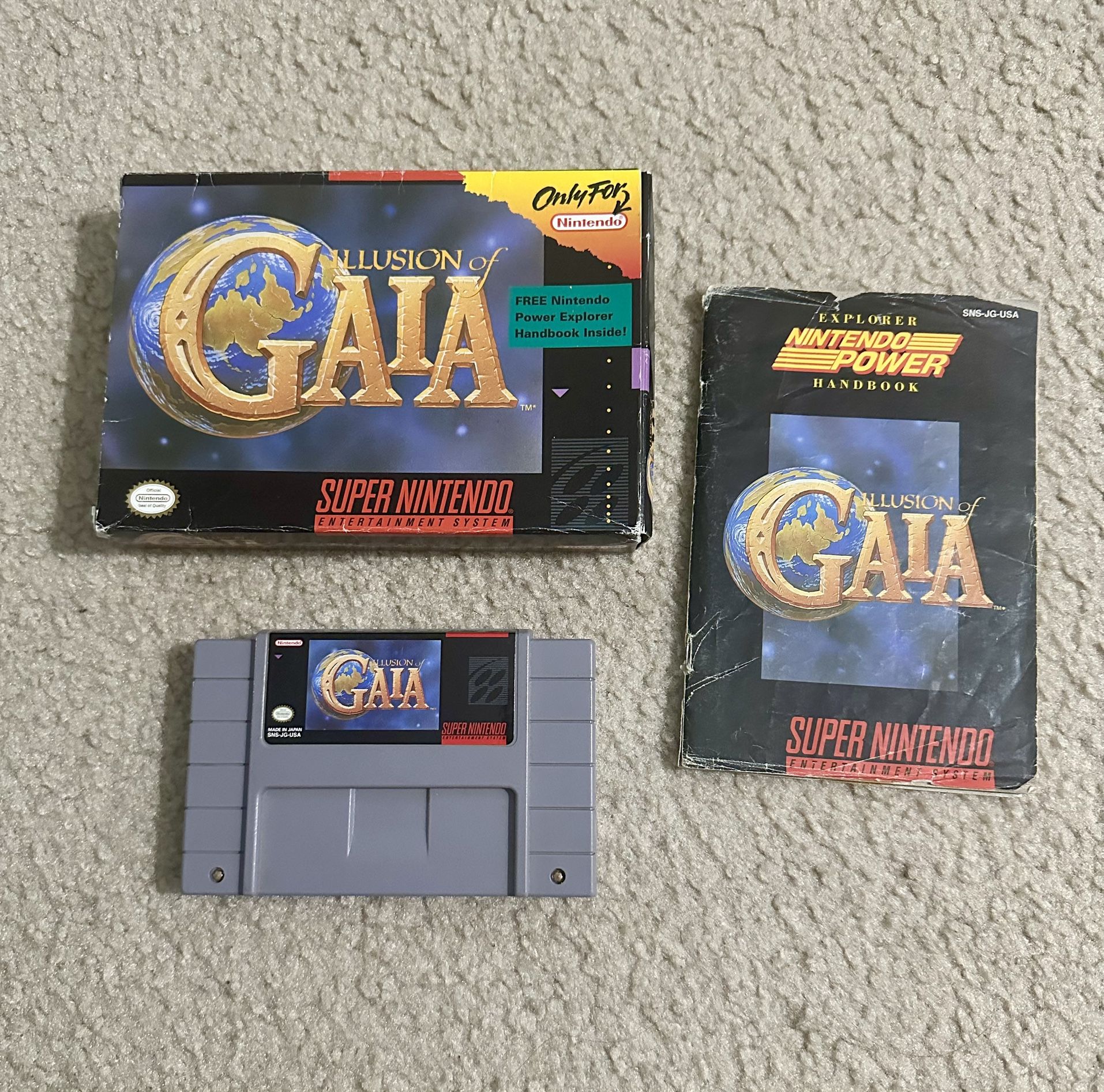 Illusion Of Gaia Super Nintendo