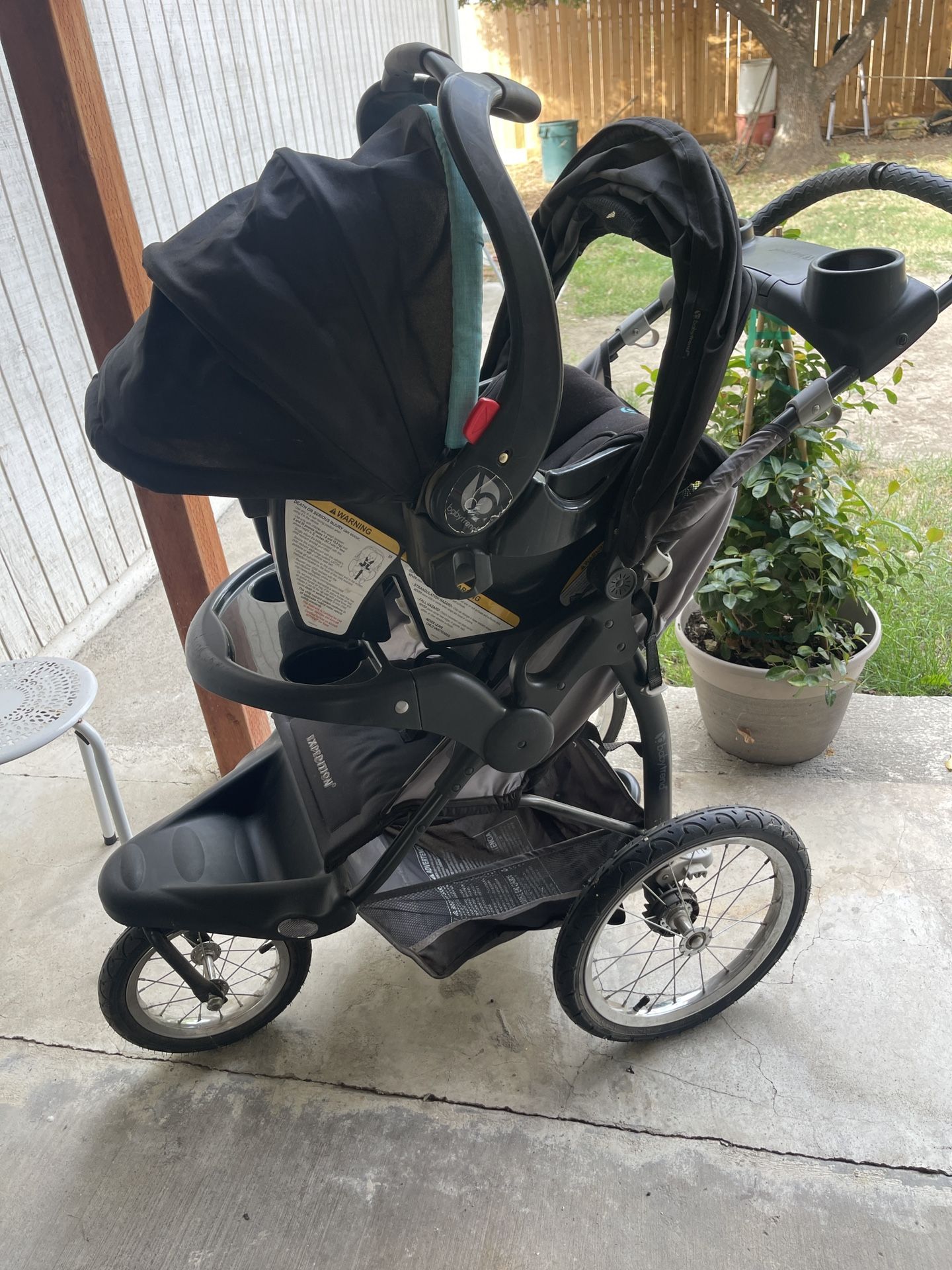 Jogger Stroller With Carrier