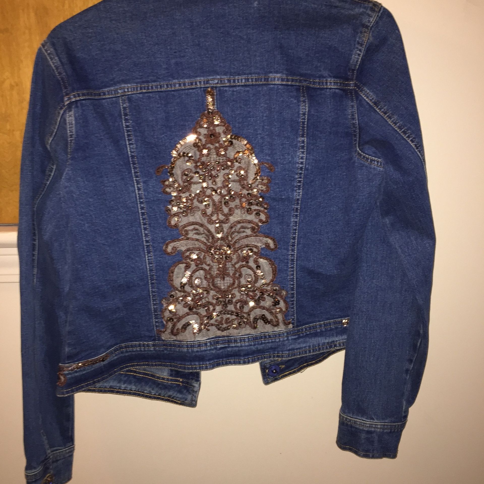 Jean Jacket With Bling