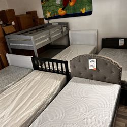 Twin Beds With Mattress $349 Special!