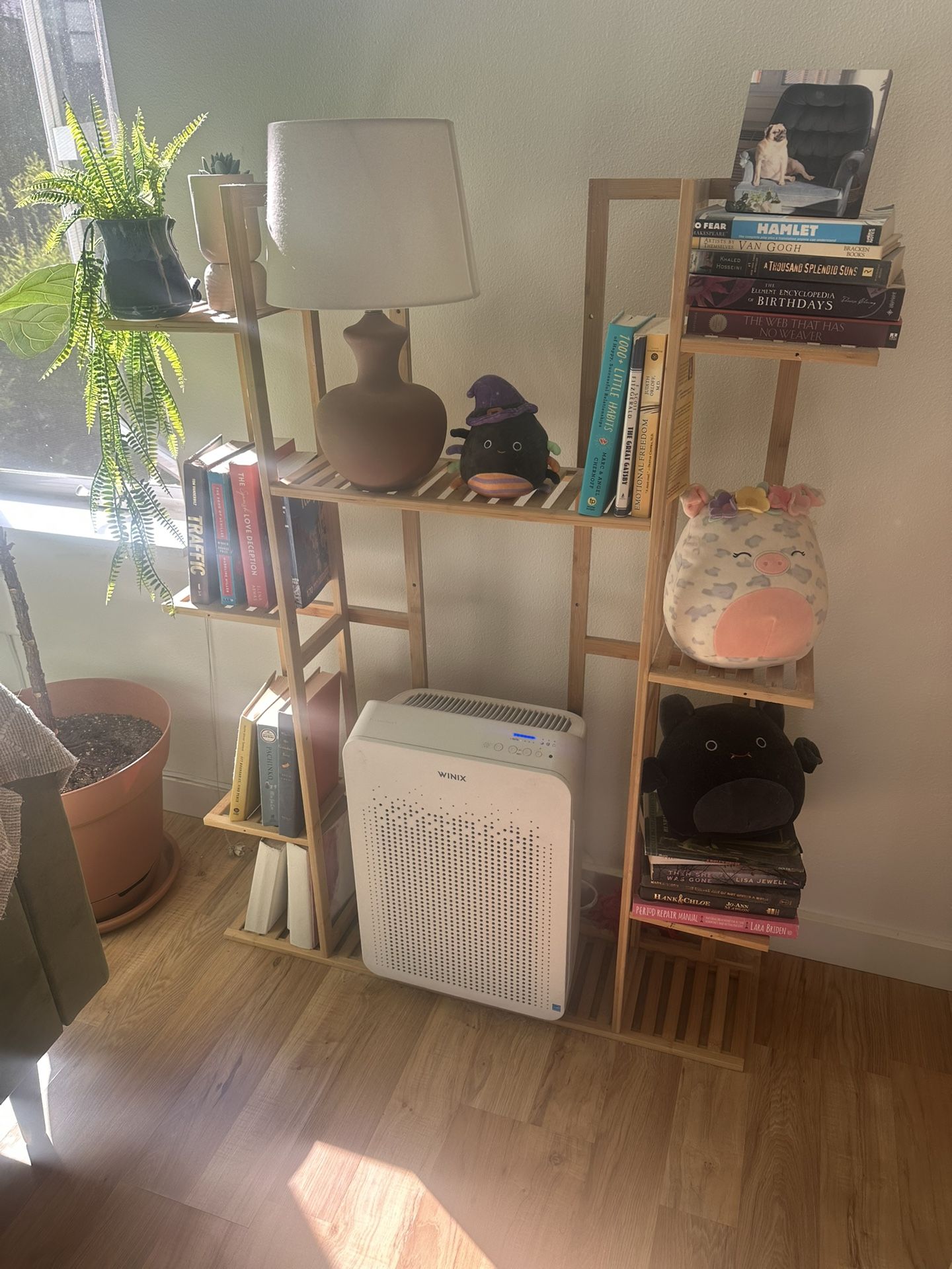 Bamboo Plant Stand Shelf