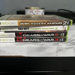 COD and Gears Of War XBOX 360