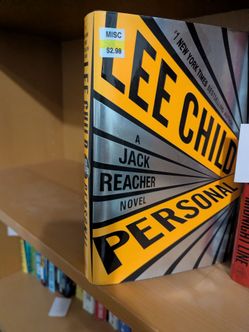 Personal by Lee Child Hardcover Jack Reacher Novel