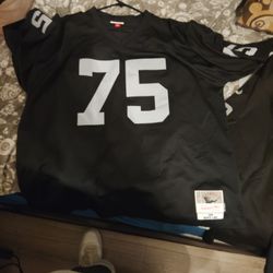 HOWIE LONG 75 MITCHELL N  NESS 1988 THROWBACK JERSEY