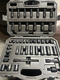 Gear Wrench Set Of Sockets 3/8 Drive Matrix And Standard