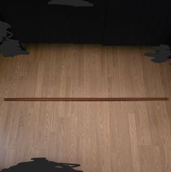 Tapered Hardwood Bo staff 5 1/2ft Red Oak