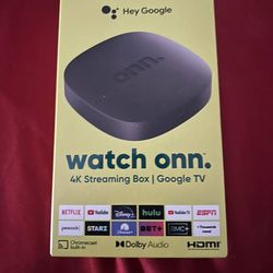 GOOGLE ONN 4k TV BOX 