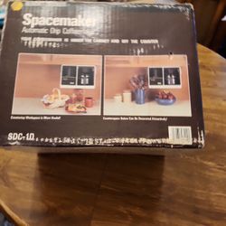 Black & Decker Spacemaker Automatic Drip Coffeemaker, Installs under Cabinet - Like New, bought for my Mom & I.dont drink Coffee
