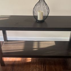 Brown Console Table 