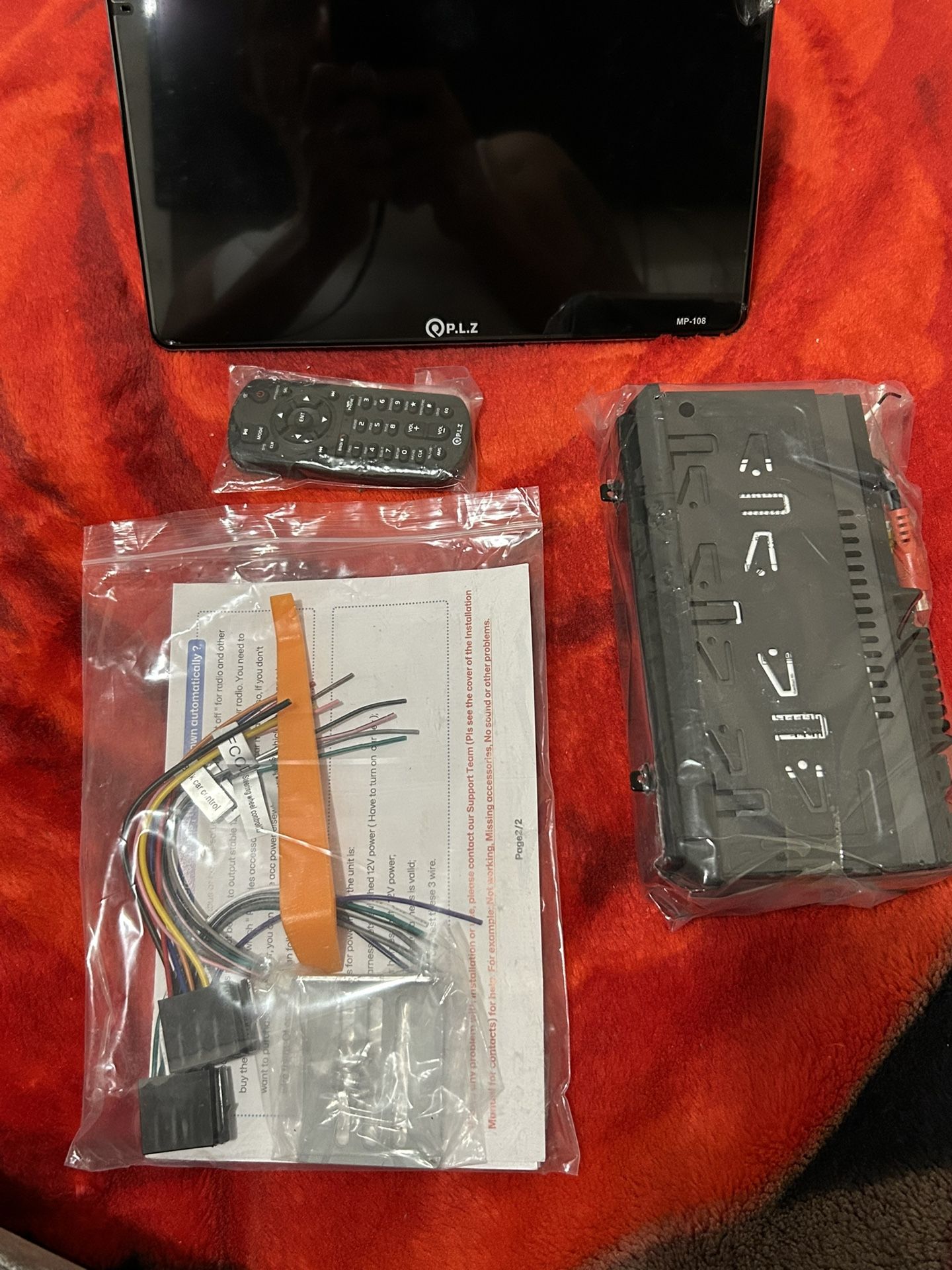 P.L.Z Car Stereo With 10 Inch Screen