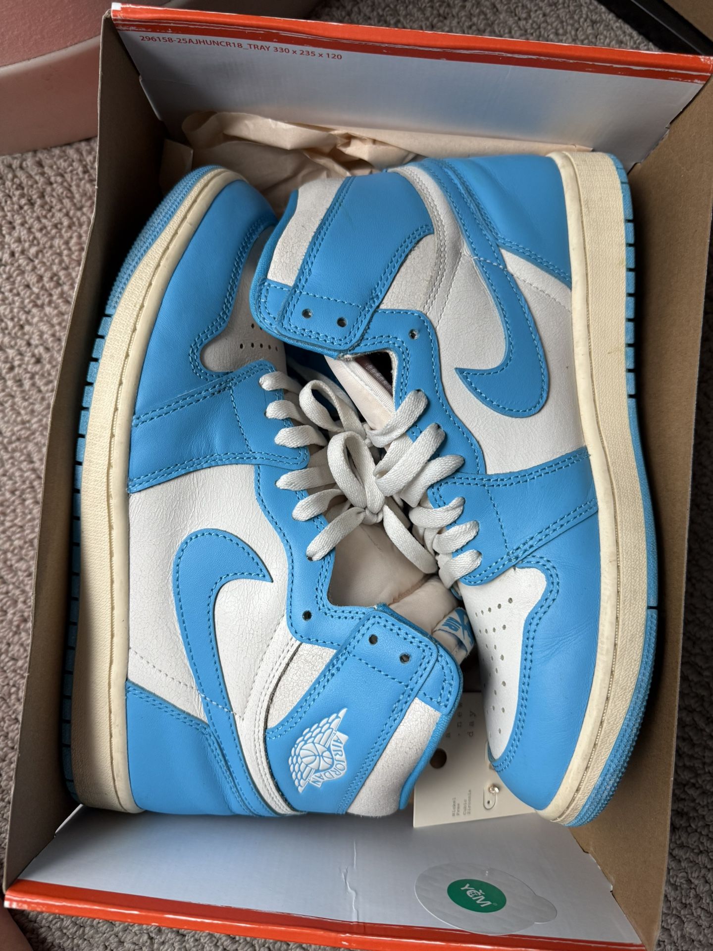 Jordan 1 Unc Reimagined