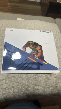 Street Fighter Animation Cels 
