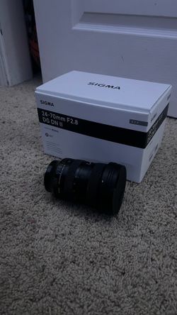 Sigma 24-70mm Lens (E-Mount)