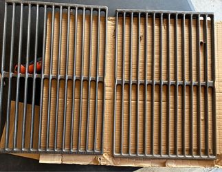 Cast Iron Replacement grates for Weber BBQ grill.