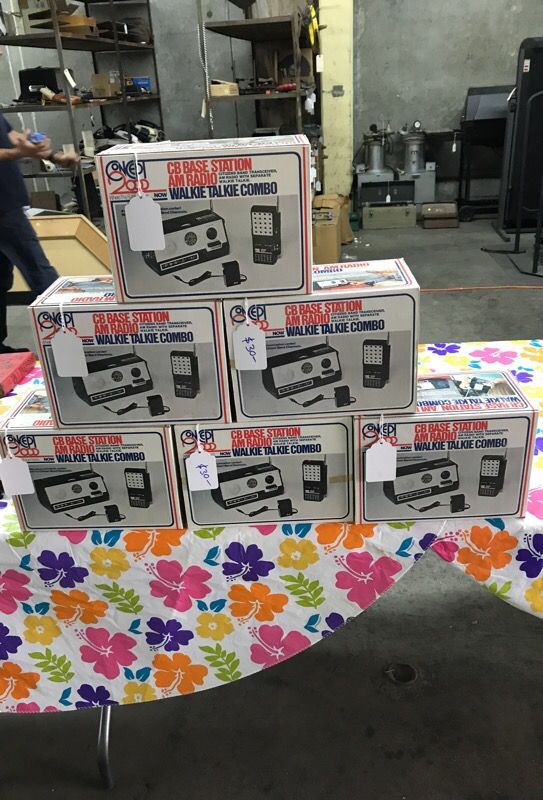 Concept 2000 CB base station a.m. radio walkie-talkie combo