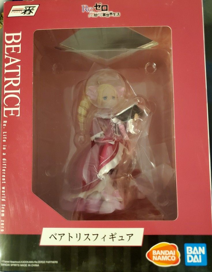 Beatrice Re Zero Figure Statue Anime Girl