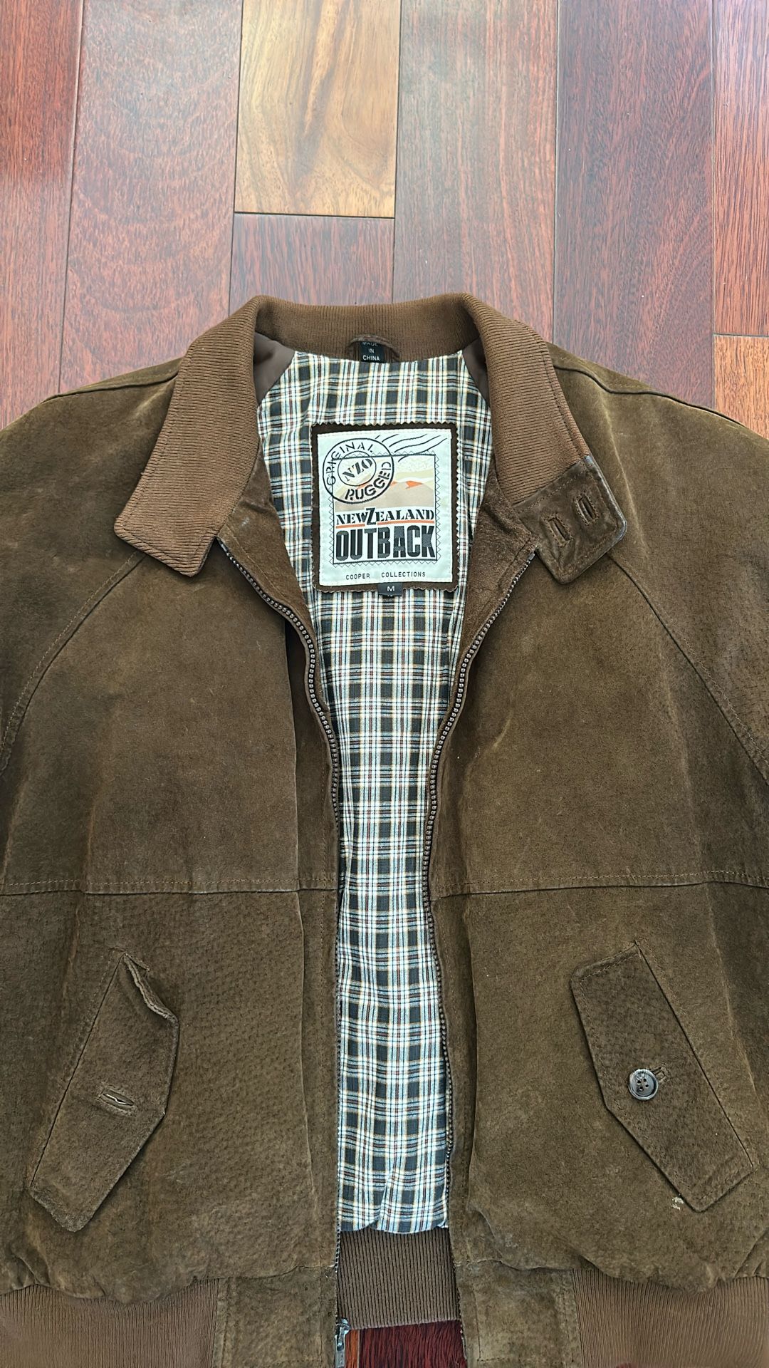 Brown Cooper Collections Leather Jacket