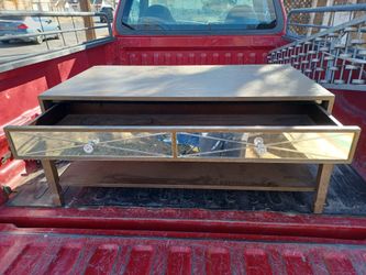 Table with slide out  drawer 30$ Pickup At My Location Between 19th And 34th Central Lubb 