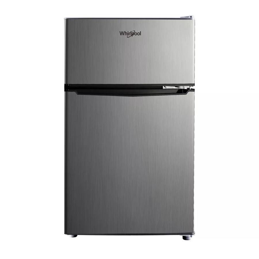 └➤➤➤ Lightly used Whirlpool Mini Fridge & Freezer 3.1 Cu Ft | Stainles