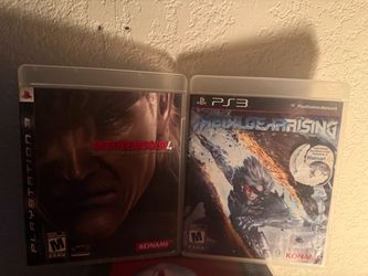 Metal Gear Rising/4 GOTP Bundle PS3, no Manuals.