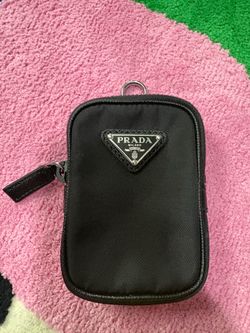 Prada Pouch Mini Bag Charm Keychain