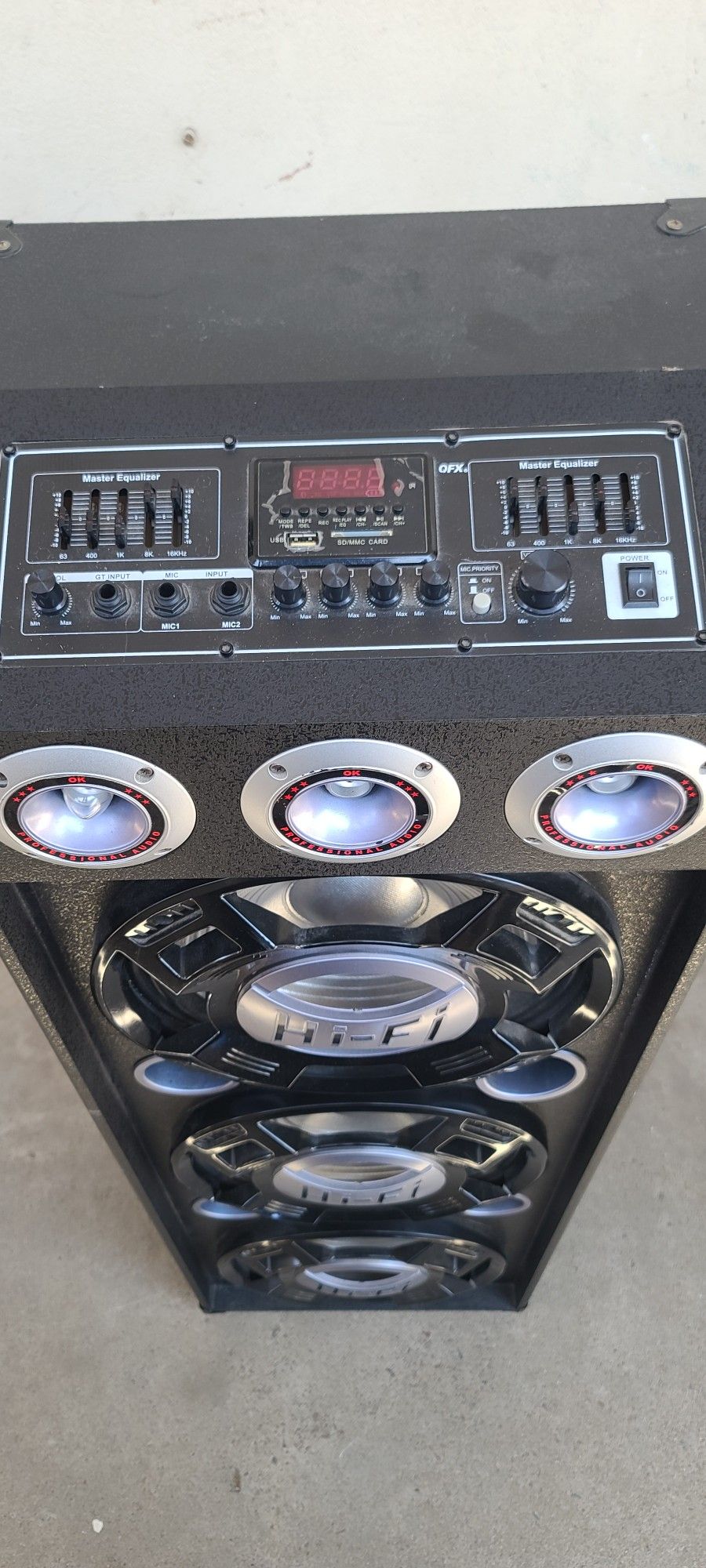 Hi-fi Proffesional Speaker