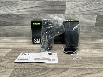Shure SM7B Cardioid Dynamic Microphone – Like New in Box – A1D025108