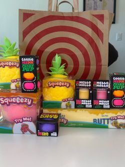 Real Needoh and Squeezys