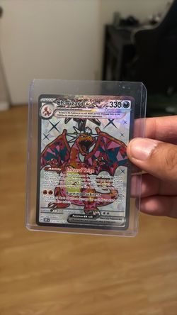 Charizard ex Tera Pokémon Card 215/197