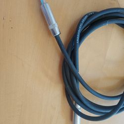 1/4" phono plug cable male-male