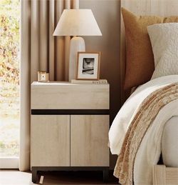 WAMPAT Modern Nightstand