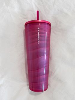 NWT • Starbucks Bubblegum Pink Lover Era Venti Tumbler