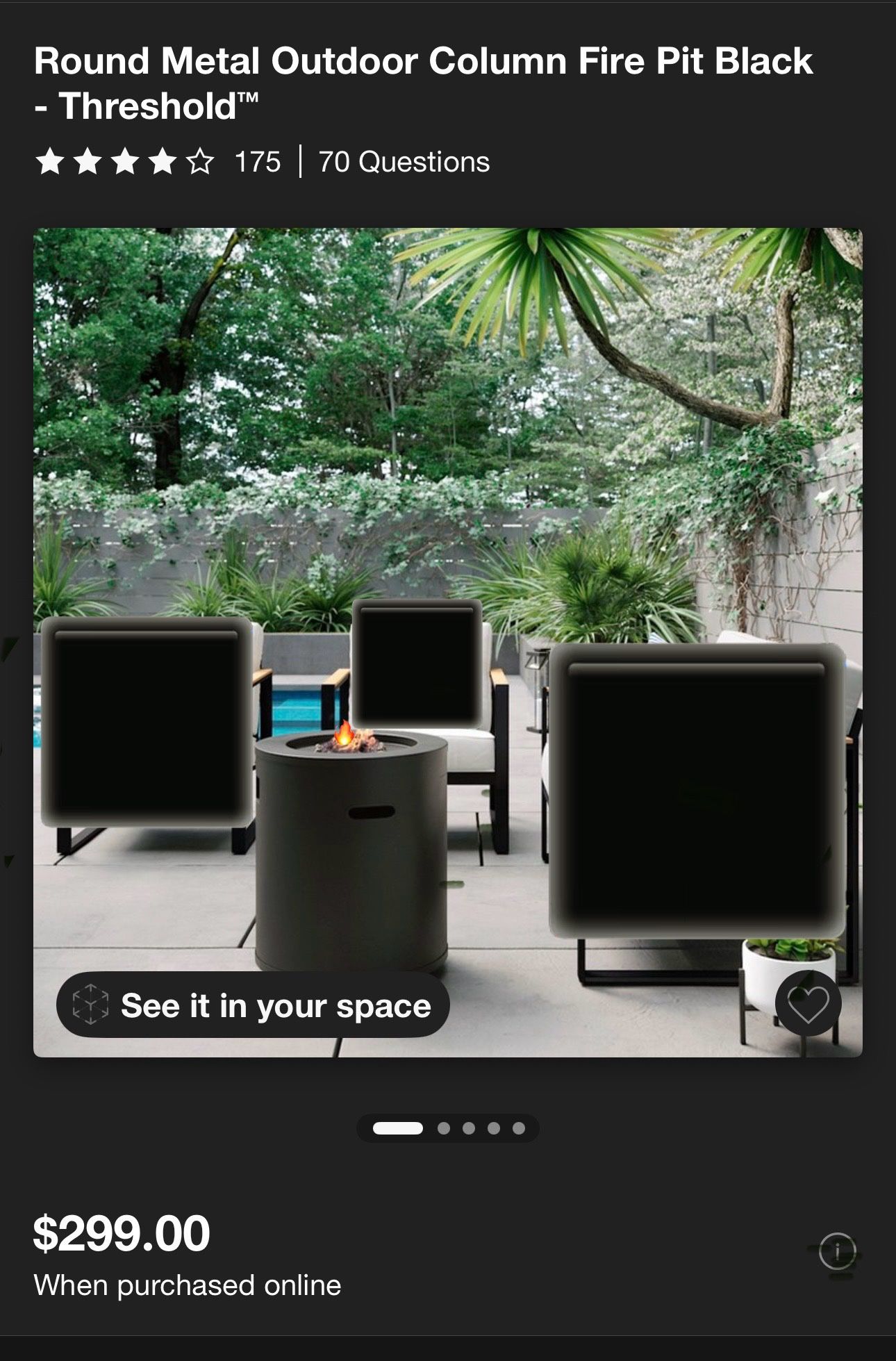 Outdoor Propane Fire Pit New